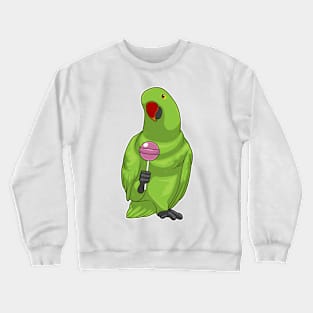 Parrot Lollipop Sweets Crewneck Sweatshirt